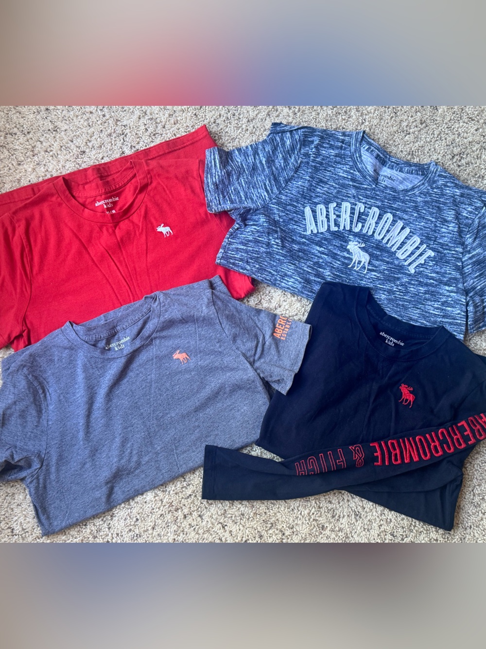 Boys A&F size 15/16 tshirt LOT